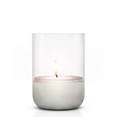 Набір з 2 свічників 9,5 см XS Light Gray Calma Blomus