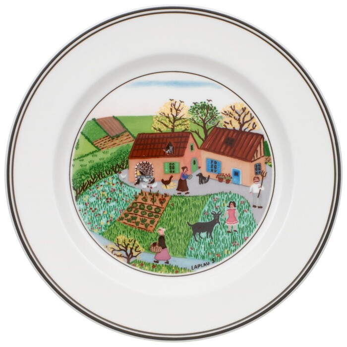 Тарілка пиріжкова 17 см На фермі Design Naif Villeroy & Boch