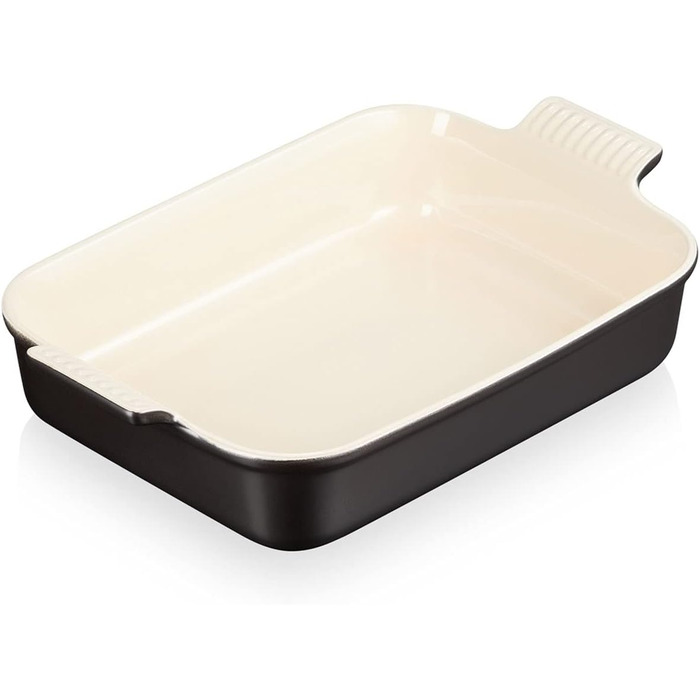 Форма для запікання прямокутна 4 л 32 см Satin Black Le Creuset