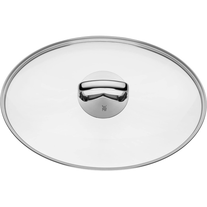Жаровня овальна 36 см зі скляною кришкою, сіра Fusiontec Mineral WMF