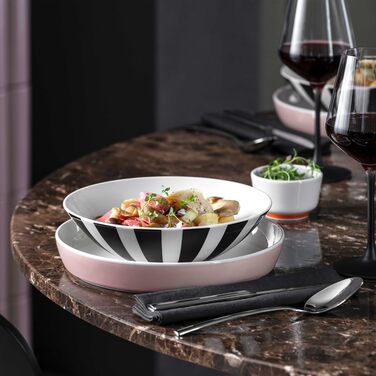 Миска для пасти 500 мл, білий/рожевий Memphis Villeroy & Boch