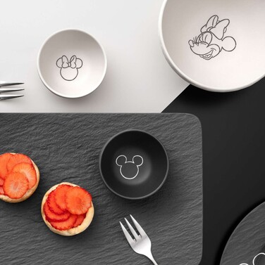 Соусник 60 мл черный Manufacture - Mickey Mouse Villeroy & Boch