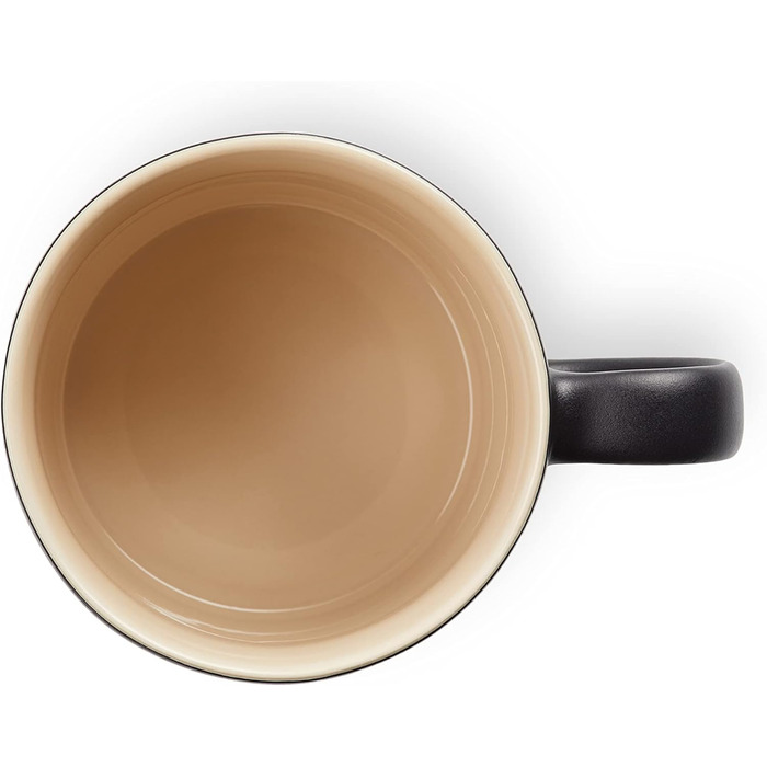 Керамічна чашка Le Creuset, 0,35 л, 70302351700002 (чорна матова, 350 мл)