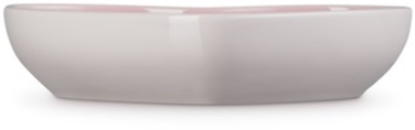 Блюдо сервірувальне у формі серця 20 см, рожеве Heart Le Creuset