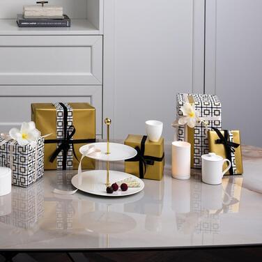 Чашка з кришкою 11,5х8,5х11 см, біла MetroChic blanc Gifts Villeroy & Boch