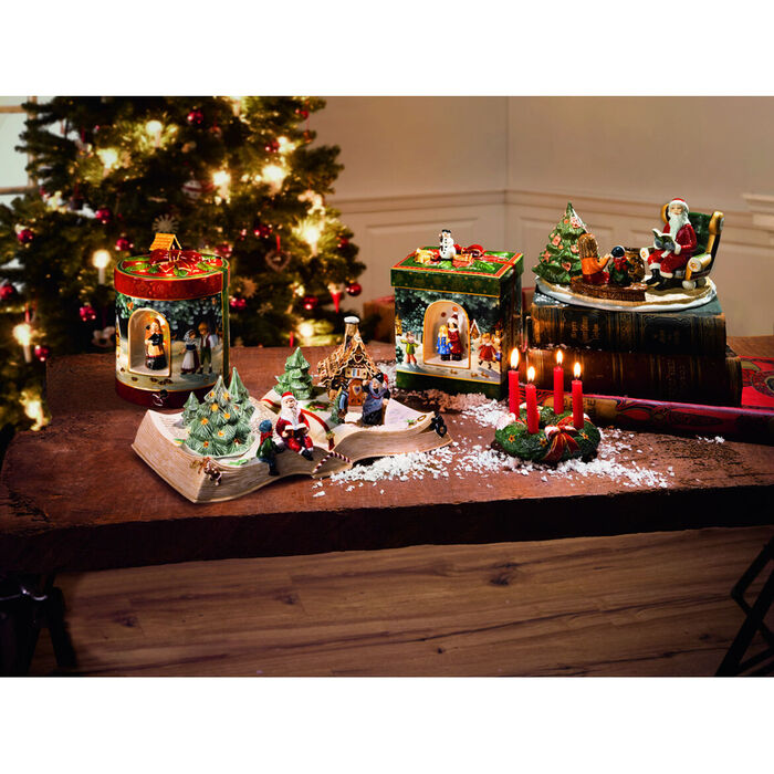 СтатуеткаЯлинка з лісовими тваринами 23 x 17 x 17 см, Christmas Toys Memory Villeroy & Boch