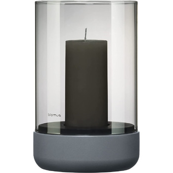 Підсвічник 20 см M Steel Gray / Smoke Calma Blomus