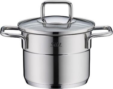 Міні-каструля 12 см зі скляною кришкою Extra Cook Mini Silit