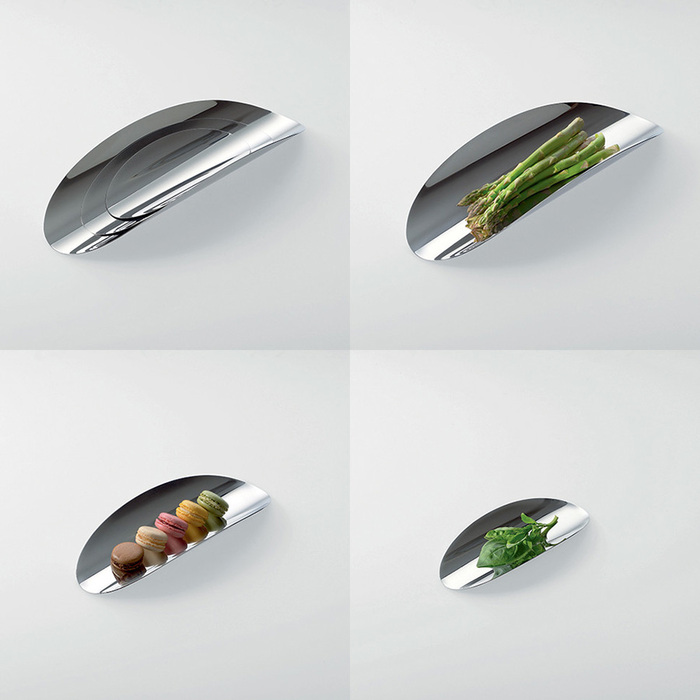 Набір страв 3 предмета металік Ellipse Alessi