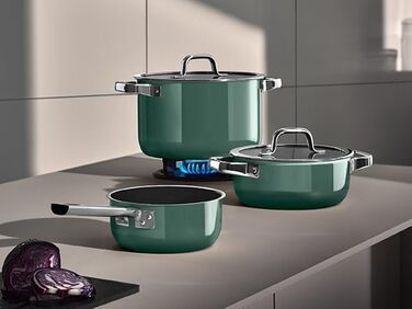 Жаровня 24 см зі скляною кришкою, евкаліптовий Fusiontec Mineral Pro WMF