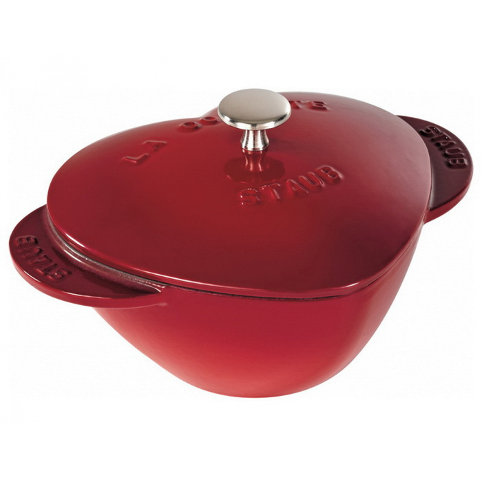Кокот Серце 20 см, вишневий Staub