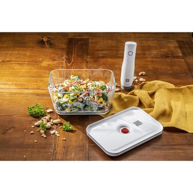 Ланч-бокс вакуумний L, біло-червоний Fresh & Save Zwilling
