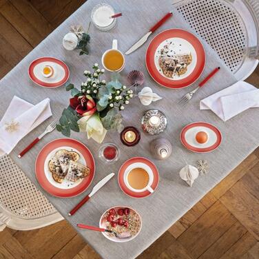 Блюдце до чашки для кави 14 см Colourful Life Deep Red Villeroy & Boch