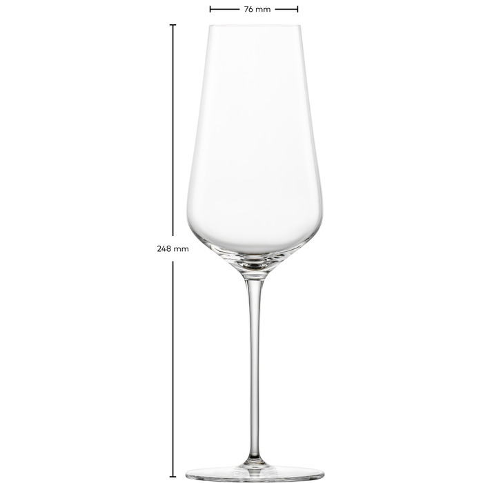 Бокал для шампанского, набор 2 предмета, Duo Zwiesel Glas