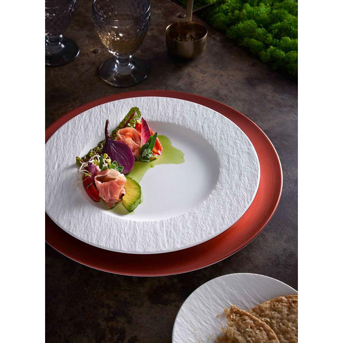 Підставкова тарілка 27 см blanc Rock Manufacture Villeroy & Boch