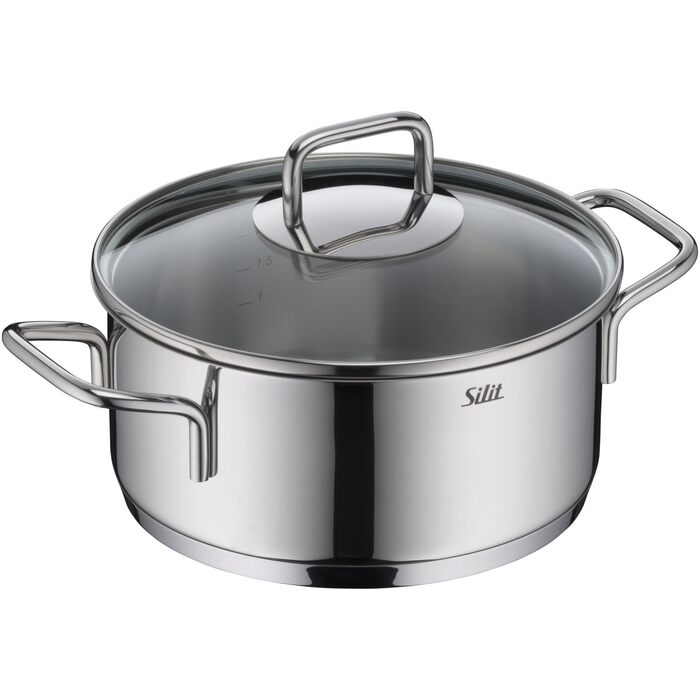 Жаровня 20 см зі скляною кришкою Extra Cook Silit