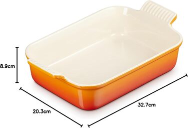 Форма для запікання прямокутна 2,4 л 26 см Volcanic Le Creuset