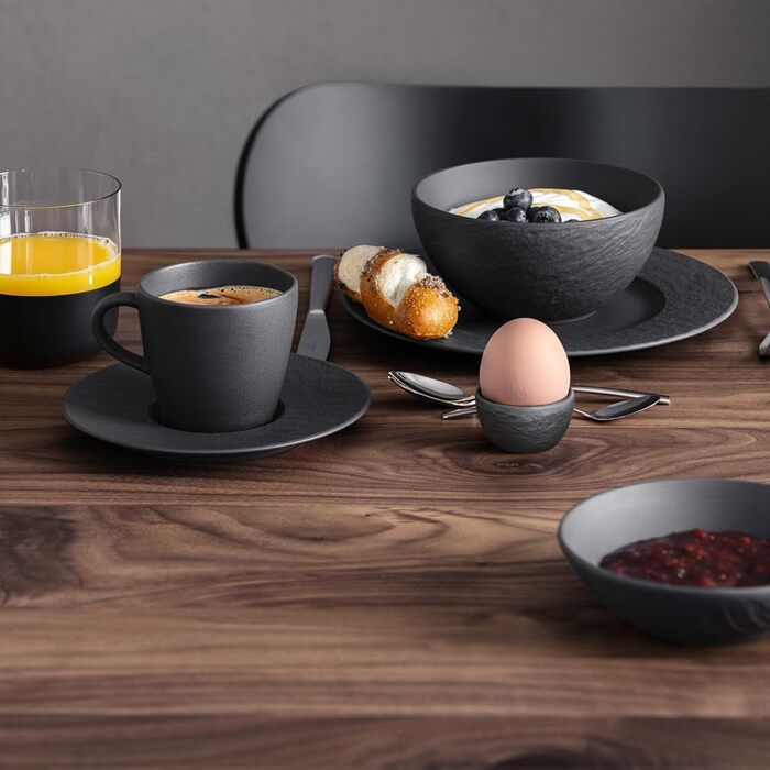 Десертная пиала 120 мл, черная Manufacture Rock Villeroy & Boch