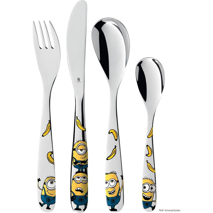 Набір дитячих столових приборів 4 предмета Minions WMF