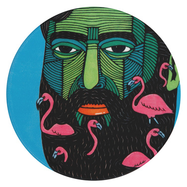 Підставка під кухоль Maxwell Williams Flamingo Man MULGA, фарфор, діам. 10 см