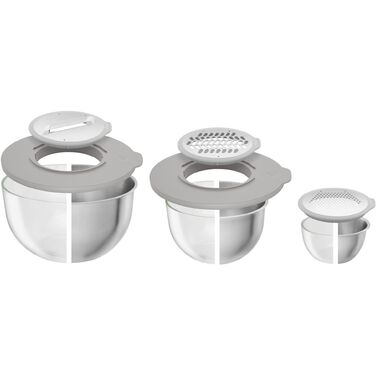 Набір аксесуарів для скляних та металевих мисок, 5 предметів Fresh & Save Zwilling