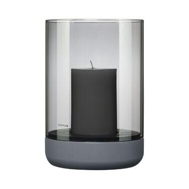 Підсвічник 22,5 см L Steel Gray / Smoke Calma Blomus