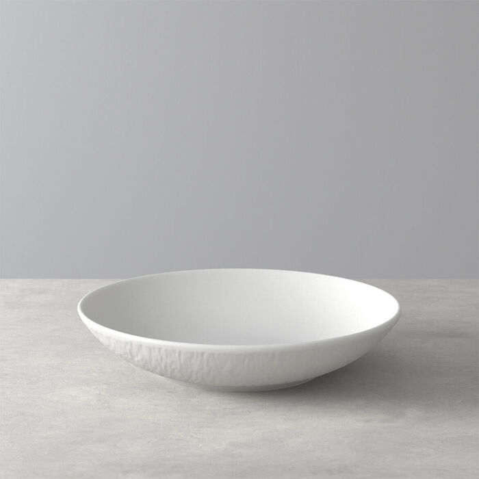 Тарілка глибока 23,5 см Blanc Manufacture Rock Villeroy & Boch