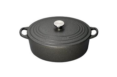 Гусятница / жаровня 29 см, сірий Le Creuset