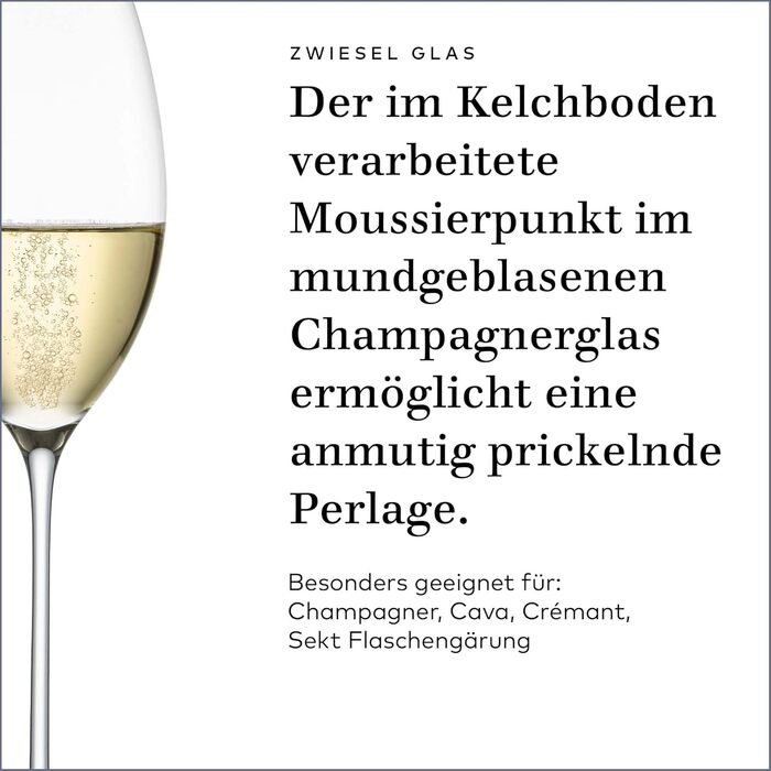 Набір келихів 2 шт 305 мл для шампанського Enoteca, Zwiesel Glas