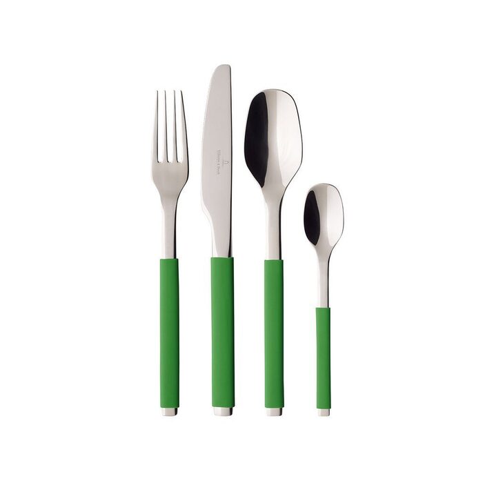 Набір столових приборів 24 предмета S + Green Apple Villeroy & Boch