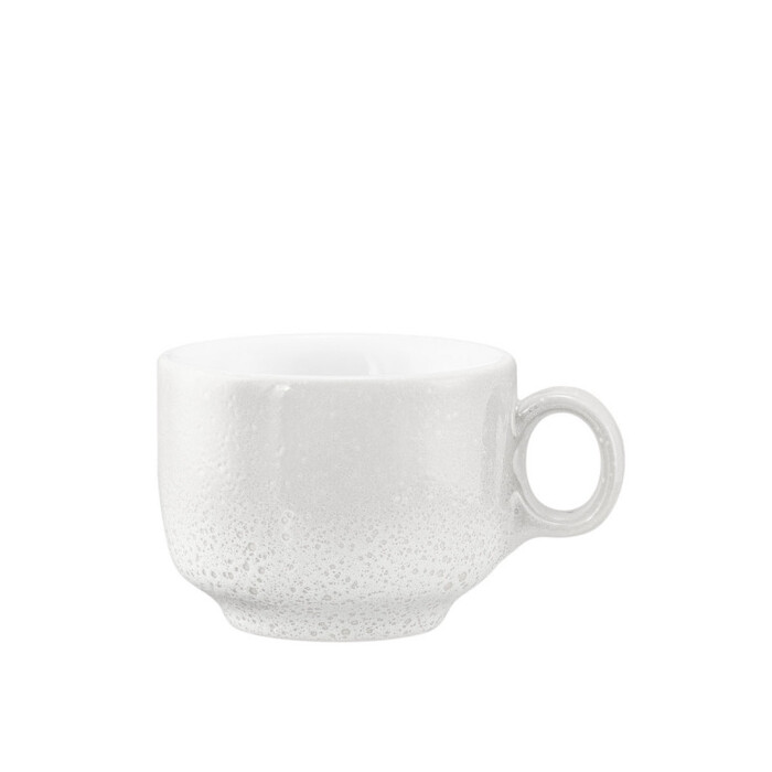 Чашка для еспресо 0,08 л з ручкою, біла Sento Home Aura White Seltmann Weiden