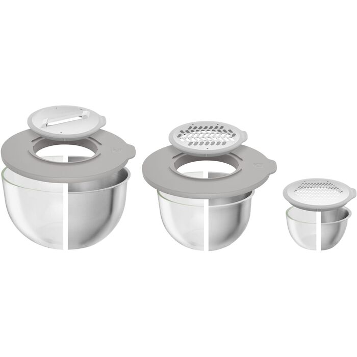 Набір аксесуарів для скляних та металевих мисок, 5 предметів Fresh & Save Zwilling