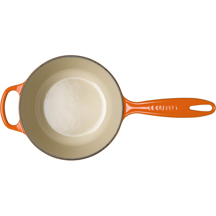 Чугунный сотейник Ø 20 см, 2,5 л с крышкой, пламенно-красный Signature Le Creuset