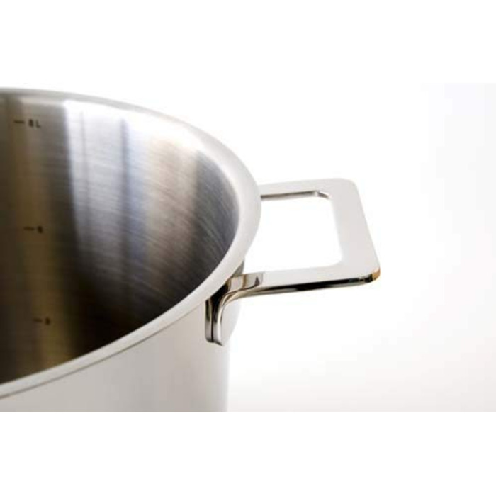 Каструля 20 см 5 л металік Pots Pans Alessi