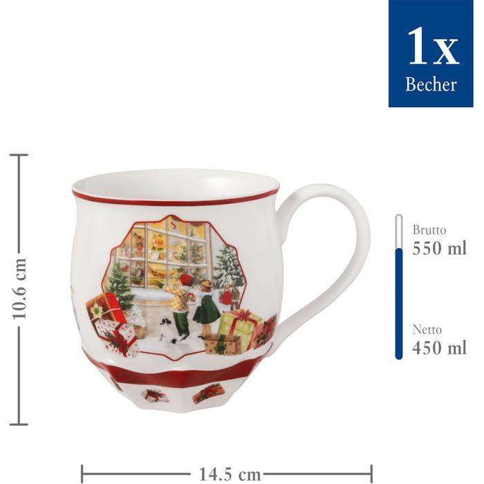 Кружка для кави 450 мл, Toy's Fantasy Villeroy & Boch
