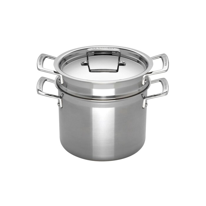 Каструля з парової кошиком 20 см 3Ply Le Creuset