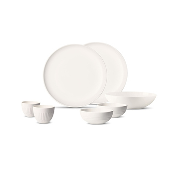 Набір тарілок білих, 7 предметів, Its my match Villeroy & Boch