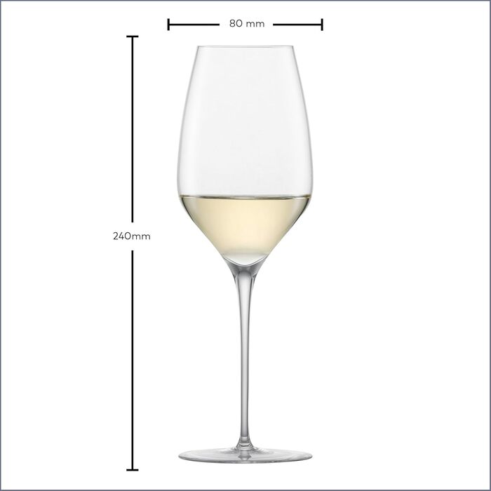 Набір келихів 2 шт 426 мл для шампанського Alloro, Zwiesel Glas