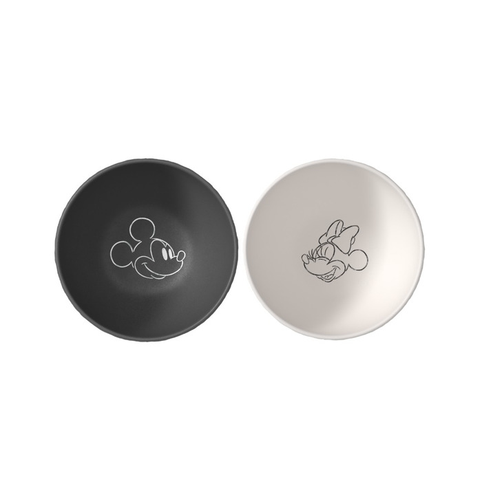 Набір з 2 мисок для мюслі 430 мл чорна та біла Manufacture - Mickey Mouse Villeroy & Boch