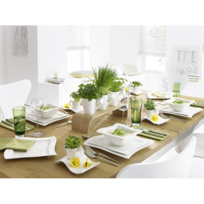 Тарілка для сніданку 24 x 24 см квадратна NewWave Porzellan Villeroy & Boch