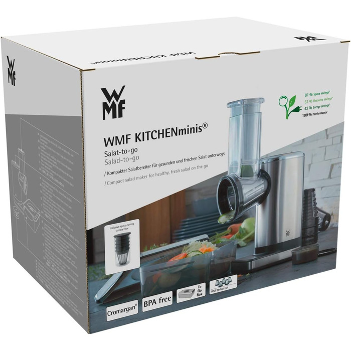 Подрібнювач для салату Salat-to-go KÜCHENminis® WMF