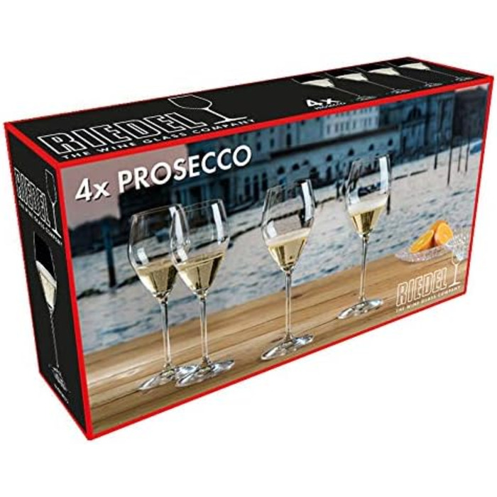 Набір бокалів для шампанського 0,3 л, 4 предмети, Extreme Prosecco Riedel
