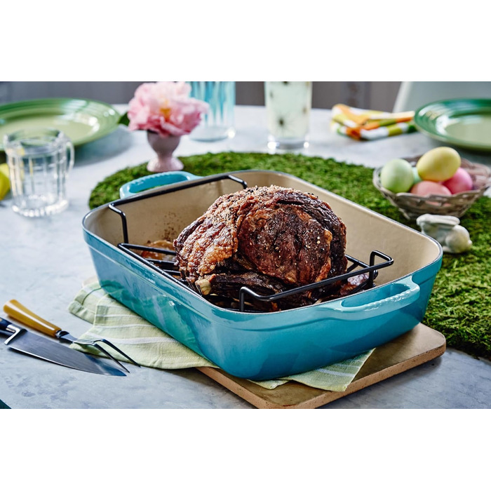 Форма для запікання прямокутна 33 см, синій Марсель Signature Le Creuset