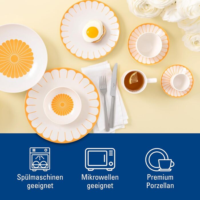 Чашка для эспрессо 70 мл, оранжевый Fleur Villeroy & Boch