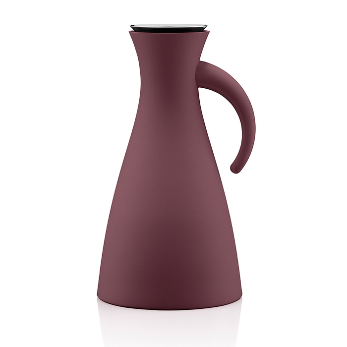 Кавовий вакуумний глечик 1 л бордовий Kaffee-Isolierkanne Eva Solo