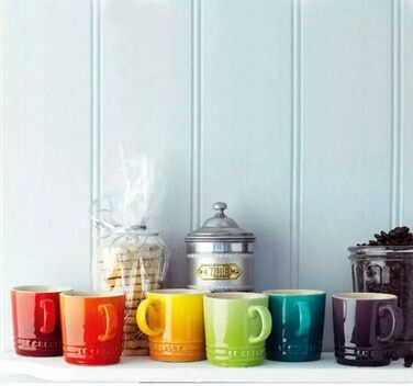 Керамічний кухоль Le Creuset, 0,35 л, 70302351700002 (чорний глянцевий, 200 мл)