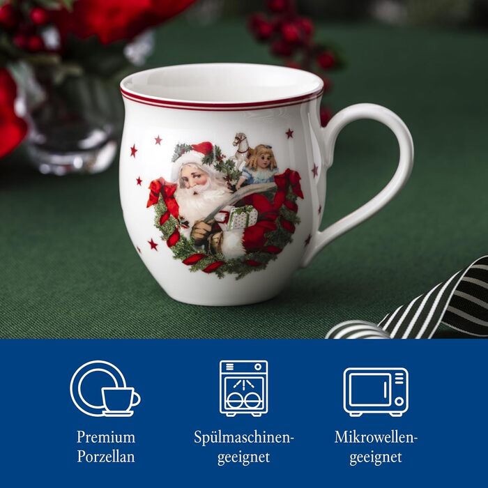 Кружка с ручкой 0,39 л Санта Toy's Delight Villeroy & Boch