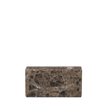 Мармуровий свічник 5,5 х 11 х 3,5 см, коричневий Bloc Blomus