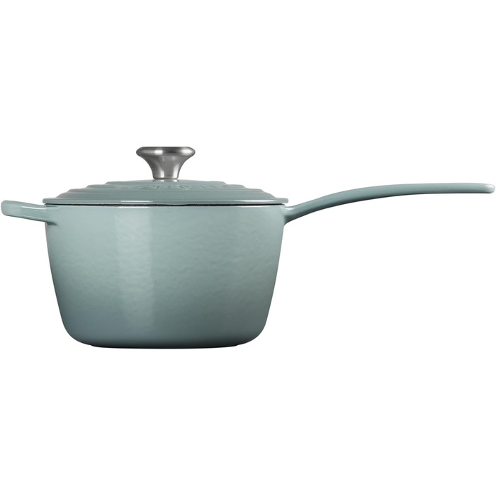 Чугунный сотейник 2 л с крышкой, Морская соль Signature Le Creuset