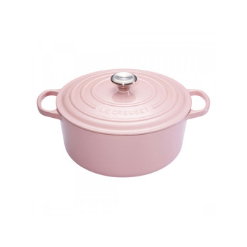 Каструля / жаровня з кришкою 20 см, Chiffon Pink Le Creuset